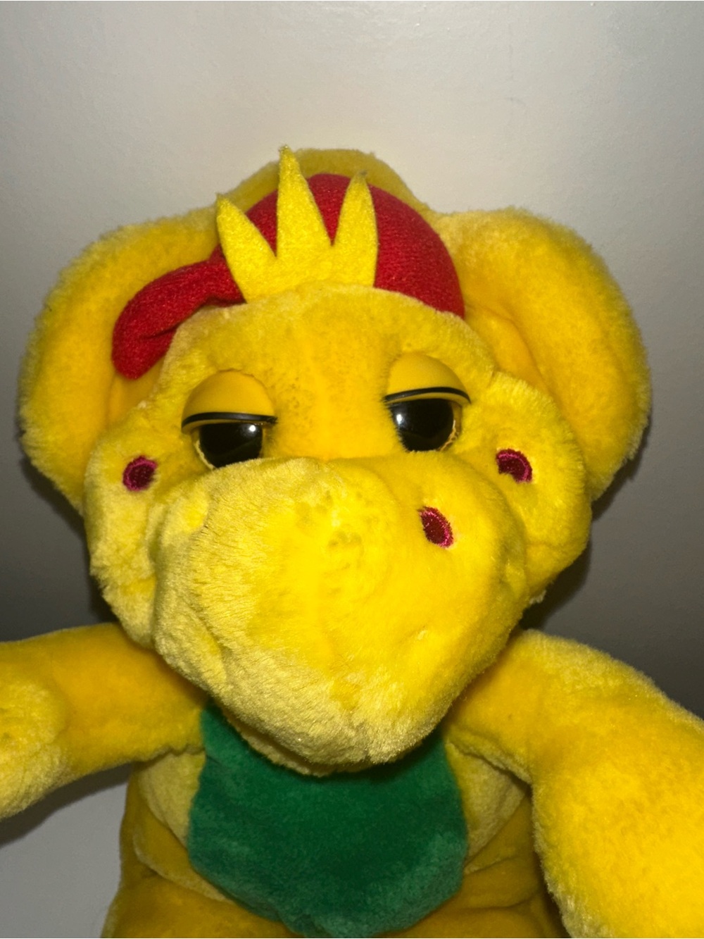 Vtg 90s BJ the Dinosaur of Barney 13” Plush Doll - Picture 3 of 10